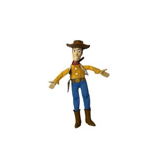 Disney Pixar Toy Story Woody Action Figure Cowboy Hat 9 Inch Poseable Toy